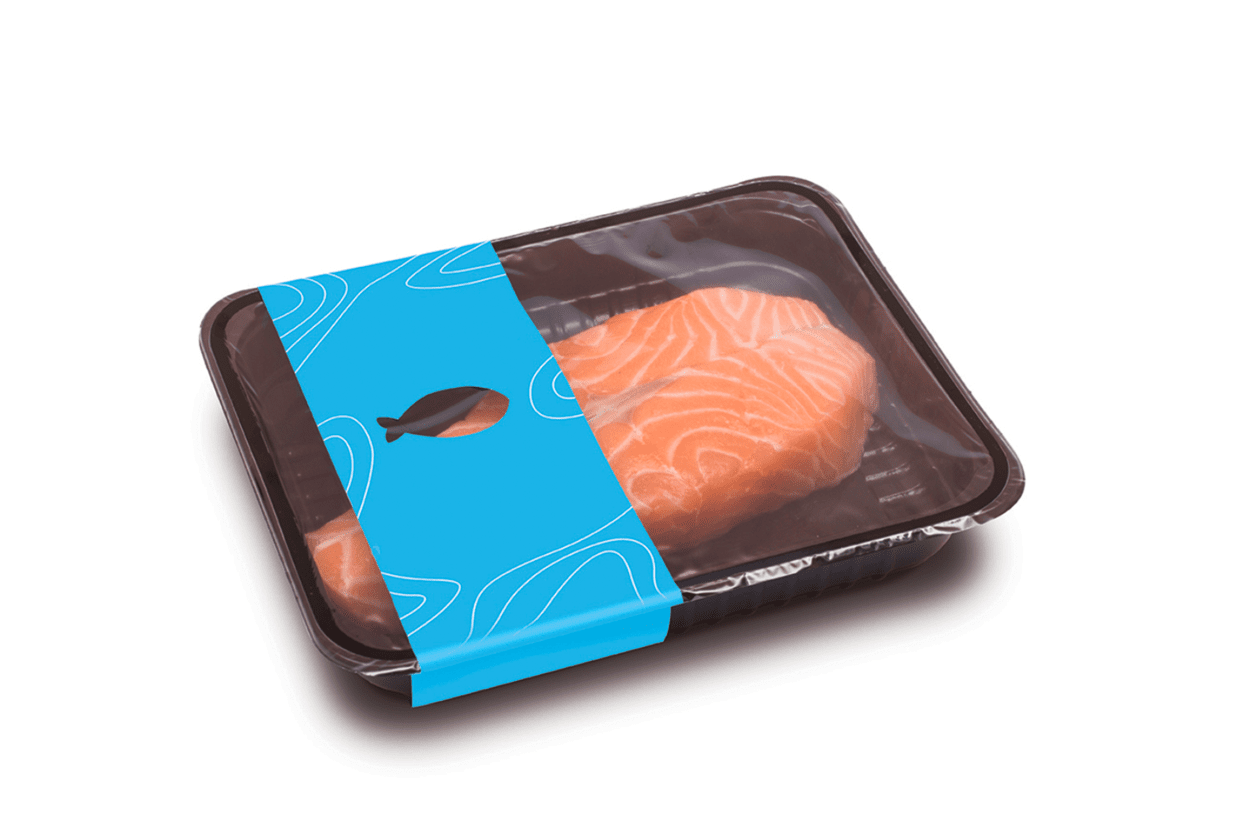 Salmon-in-tray